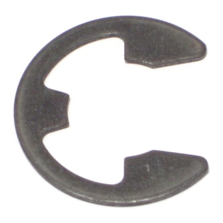 Midwest Fastener External-E E-Clip, Steel Black Phosphate Finish, 7/8 in Shaft Dia, 20 PK 70705